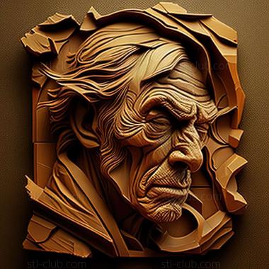 3D model Matthew MSchultz American artist (STL)